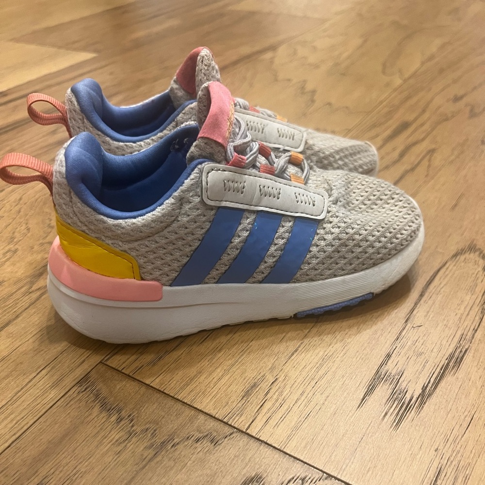 Adidas Kids Shoes - Blue and White